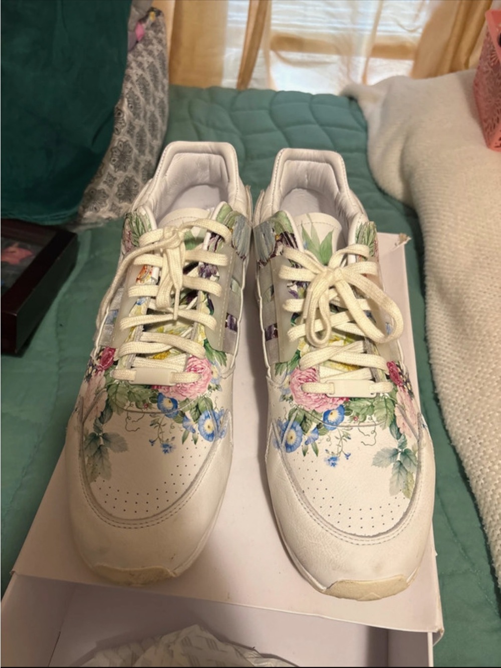 adidas x Meissen ZX 10000 C "Floral Porcelain" sneakers
